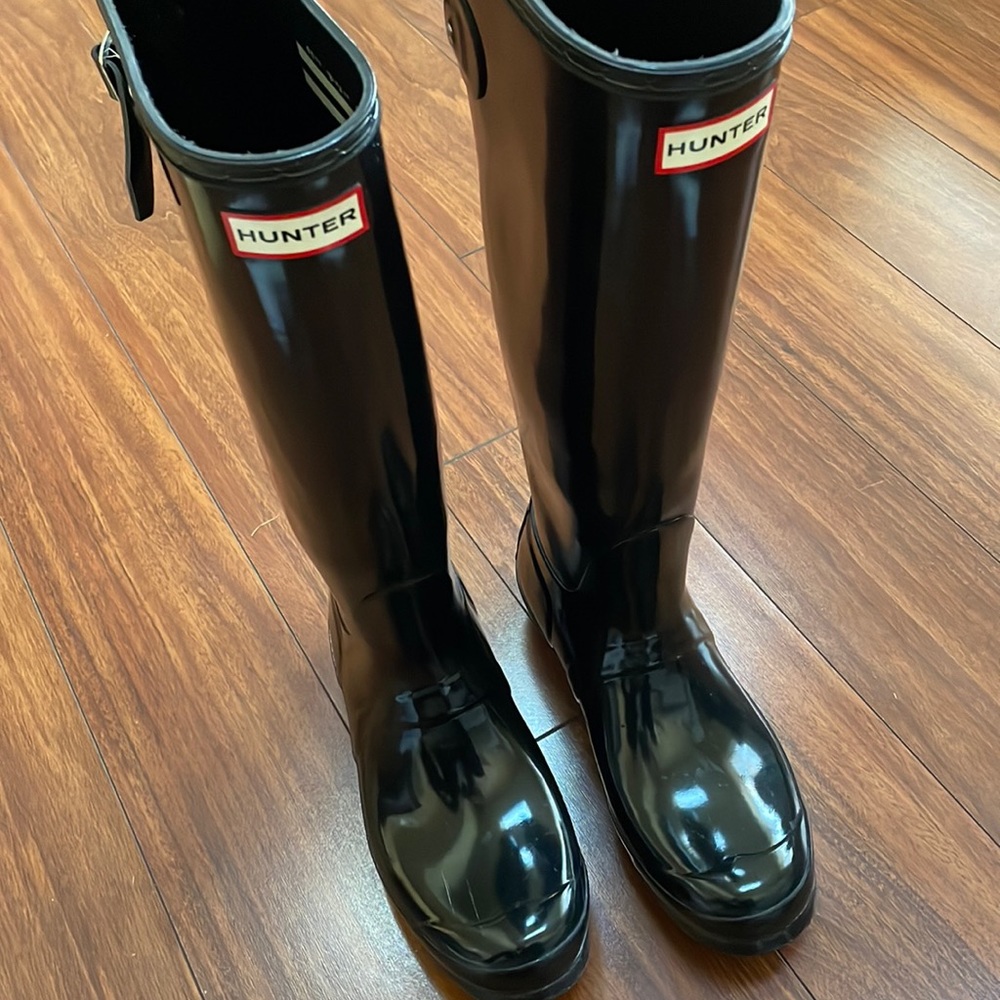 🌟 HUNTER GLOSS RAIN BOOTS